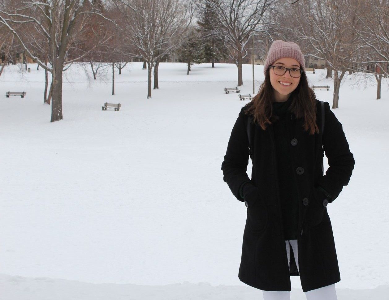 Jasmine Montes Snow Pic
